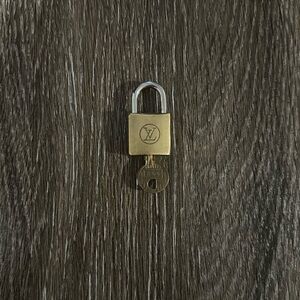 Louis Vuitton vintage lock and key
